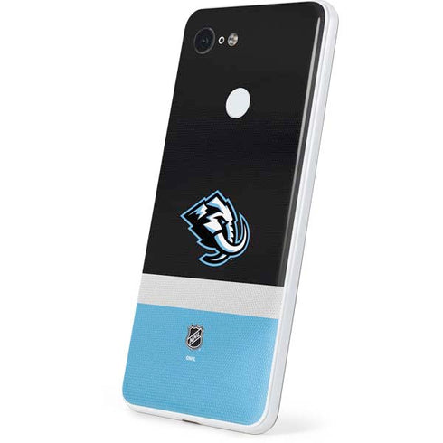 NHL Utah Mammoth Striped Jersey Google Pixel 3 Skin